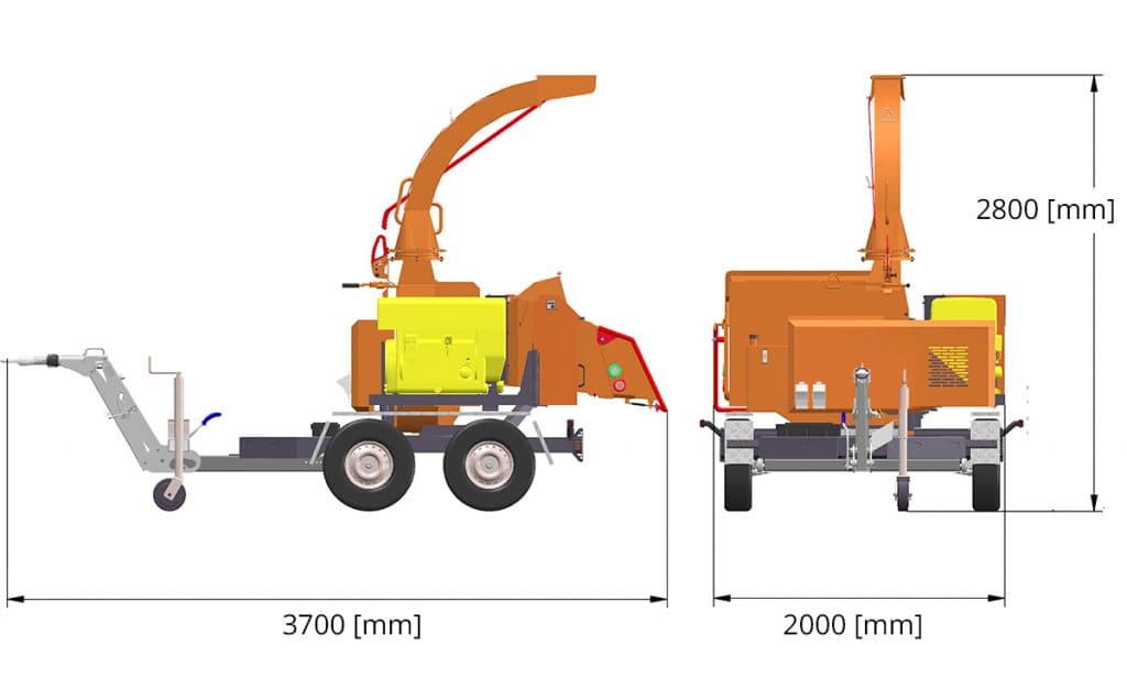 Planos Chipeadora A425