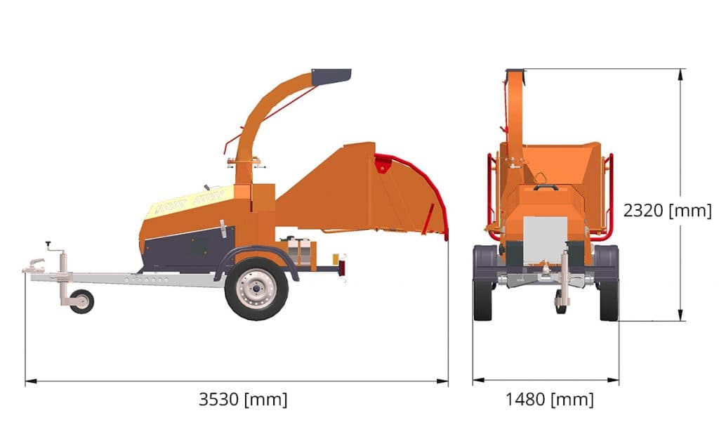 Planos Chipeadora A540