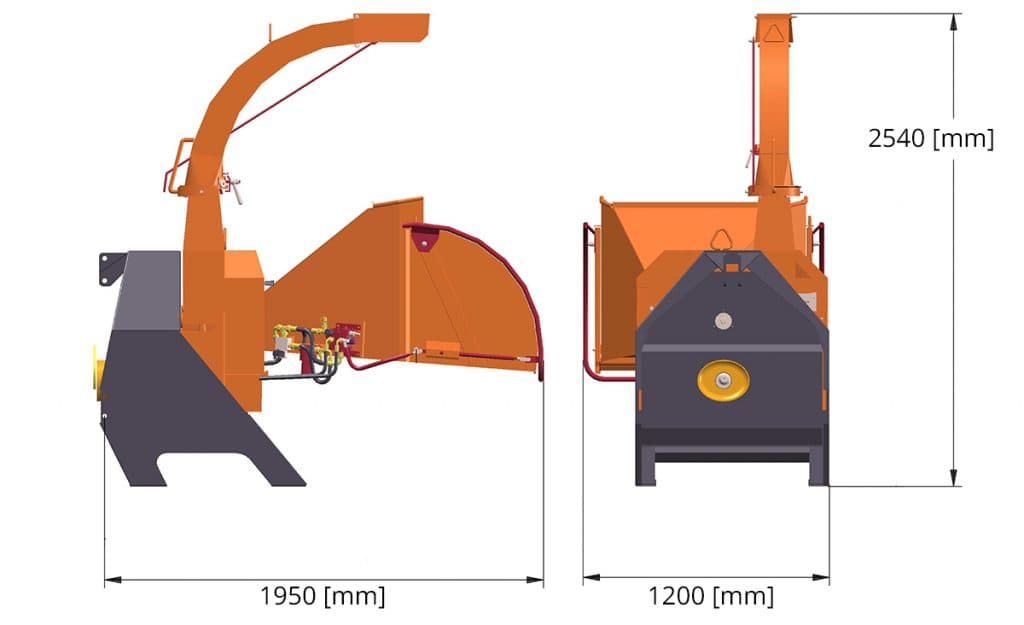 Planos Chipeadora A 425 PTO