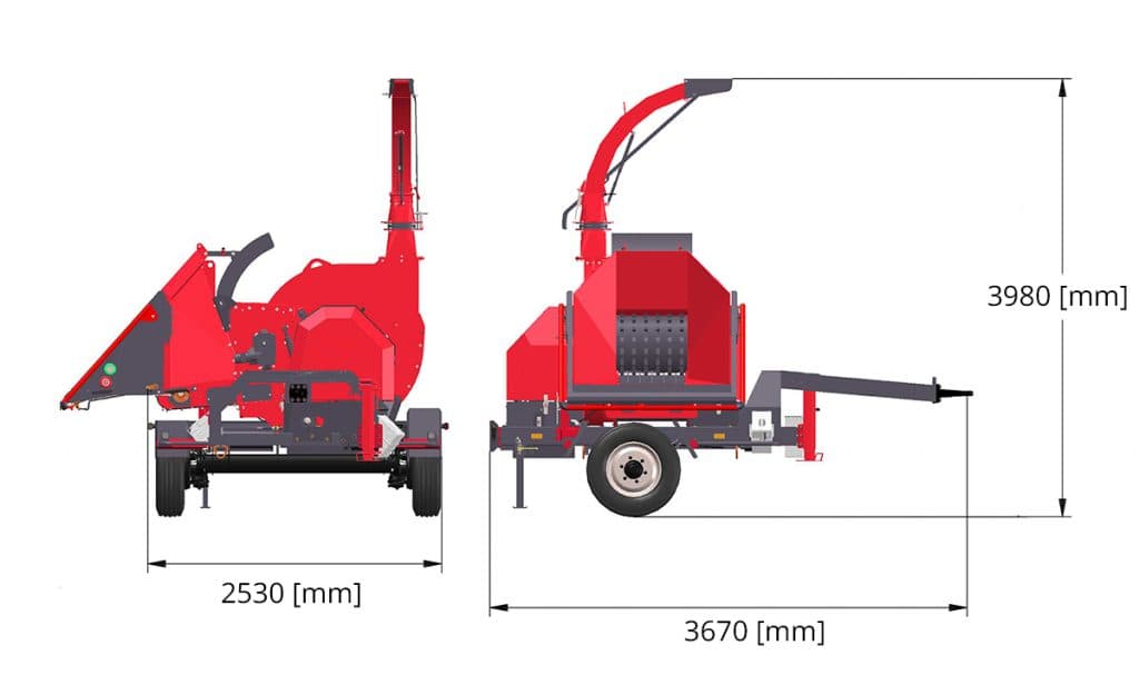 Planos Chipeadora de tambor JT 600 PTO